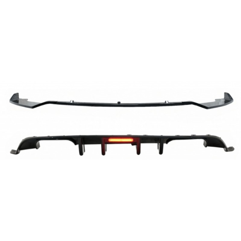 Diffuseur adaptable sur Volkswagen Golf VII 7.5 avec réflecteur LED + Spoiler avant (17-19) Diffuseur adaptable sur Volkswagen Golf VII 7.5 avec réflecteur LED + Spoiler avant (17-19)