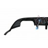 Diffuseur adaptable sur Volkswagen Golf VII 7.5 avec réflecteur LED + Spoiler avant (17-19)