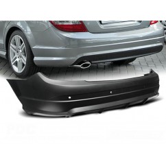 Pare Choc arrière Mercedes Classe C W204 Coupe / Berline Look AMG (07-10)