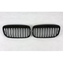 2x Grilles de Calandre BMW Serie 2 F45 Active Tourer, F46 Grand Tourer Noir brillant