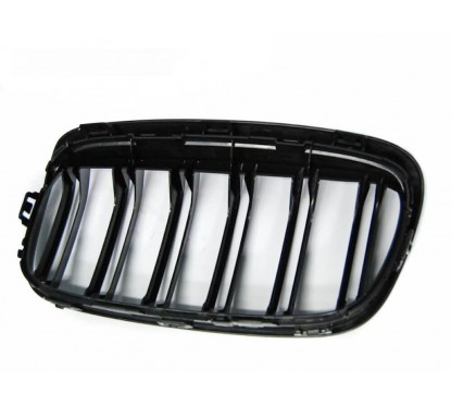 2x Grilles de Calandre BMW Série 2 F45 Active Tourer, F46 Grand Tourer M Performance Noir brillant (14-17)