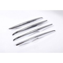 Inserts chromes grilles de pare choc Mercedes GLC X253 SUV (15-19)