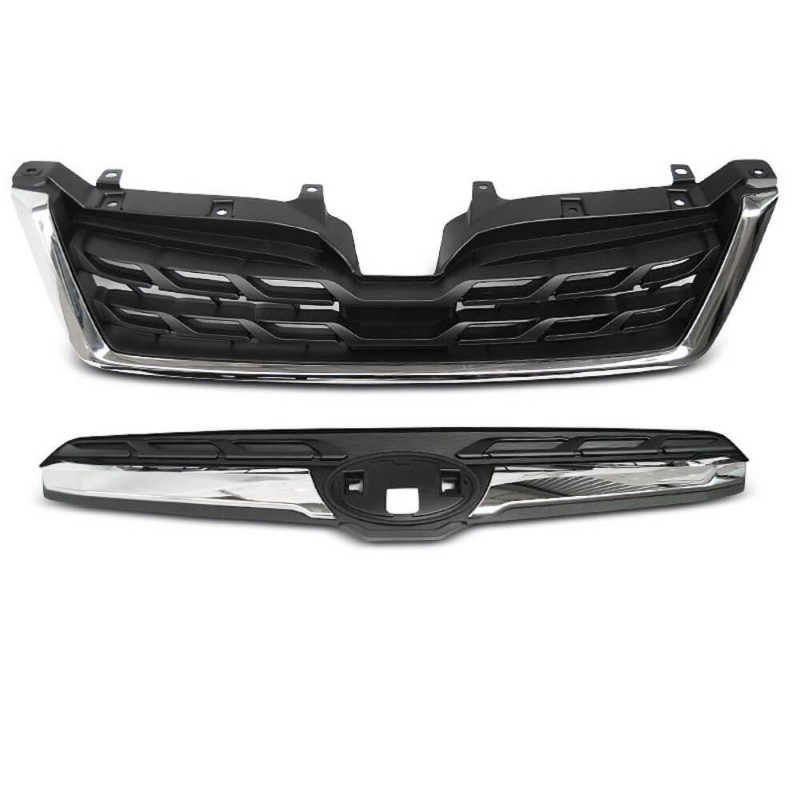 Calandre Subaru Forester IV Chrome / Noir Look LCI (13-18)