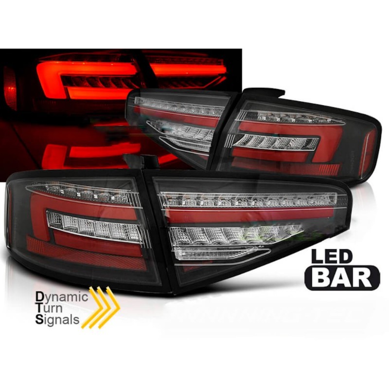 2x Feux arrières Audi A4 B8 Full LED (12-15) avec clignotants dynamiques