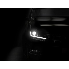 2X Phares LED Volkswagen Amarok clignotant dynamique Noir (10+)