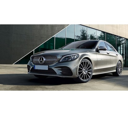 Pare chocs avant + grilles Look Pack AMG Facelift Mercedes Classe C W205 S205 (18+)