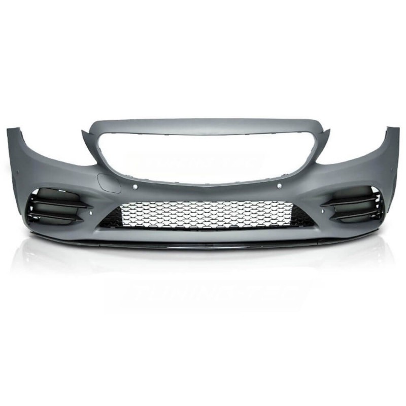 Pare chocs avant + grilles Look Pack AMG Facelift Mercedes Classe C W205 S205 (18+)