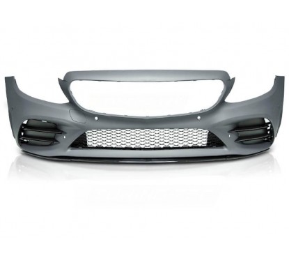 Pare chocs avant + grilles Look Pack AMG Mercedes Classe C W205 S205 (18+)