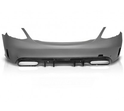 Pare Choc + Diffuseur arrière Mercedes Classe C W205 Look C63 (18-20)
