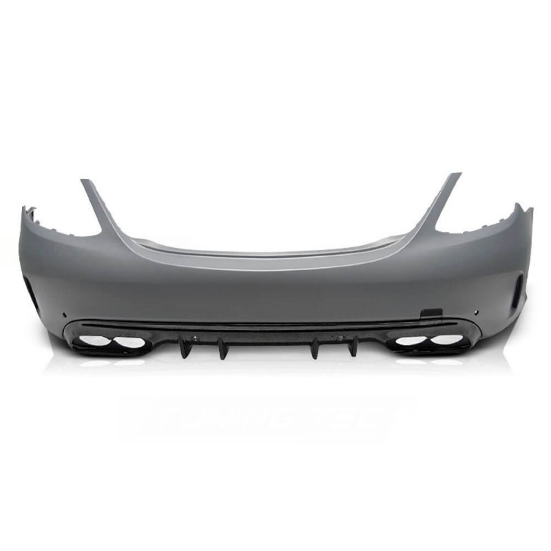 Pare Choc + Diffuseur arrière Mercedes Classe C W205 Look C43 (18-20)