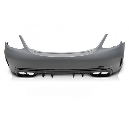 Pare Choc + Diffuseur arrière Mercedes Classe C W205 Look C43 (18-20)