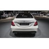 Pare Choc + Diffuseur arrière Mercedes Classe C W205 Look C43 (18-20)