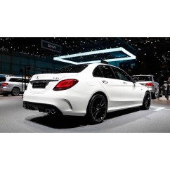 Pare Choc + Diffuseur arrière Mercedes Classe C W205 Look C43 (18-20)
