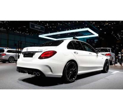 Pare Choc + Diffuseur arrière Mercedes Classe C W205 Look C43 (18-20)