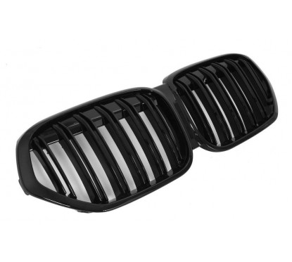 2x Grilles de calandre noire brillant BMW X1 F48 (19+) M Performance