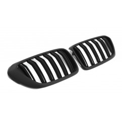 2x Grilles de calandre noire Mat BMW Série 6 G32 Gran Turismo (17+) M Performance