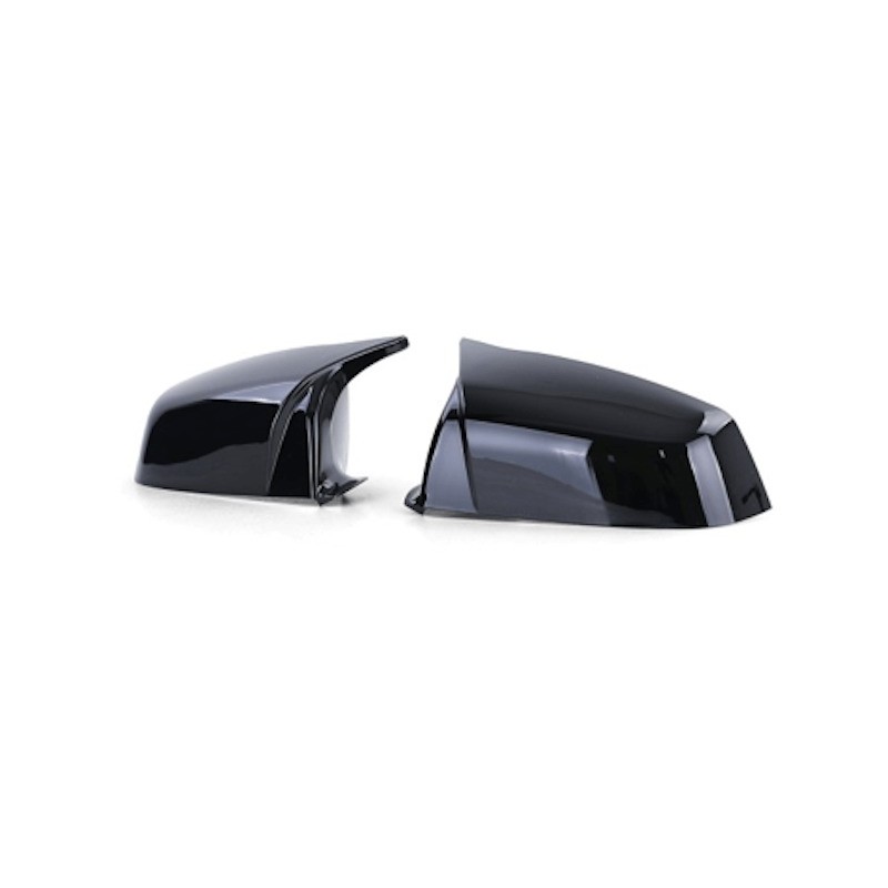 2x Coques rétroviseurs Noir brillant BMW série 5 E60 E61 Facelift (07-09)
