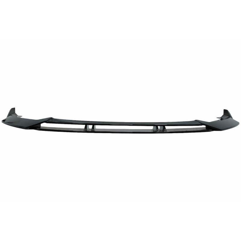 Rajout pare choc avant Audi A3 8V (avec pack S-Line) Noir Brillant (16-20)