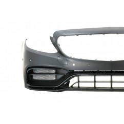 Pare chocs avant Look C63 AMG Facelift Mercedes Classe C W205 S205 (14-20)
