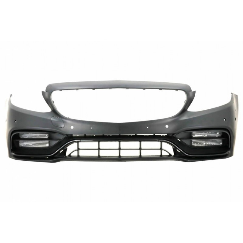 Pare chocs avant Look C63 AMG Facelift Mercedes Classe C W205 S205 (14-20)