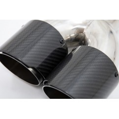 2x embouts d'échappements Carbone BMW Universel