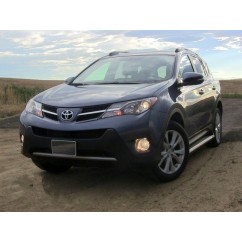 2x Marches pieds Noir Toyota RAV4 XA40 (13-18)