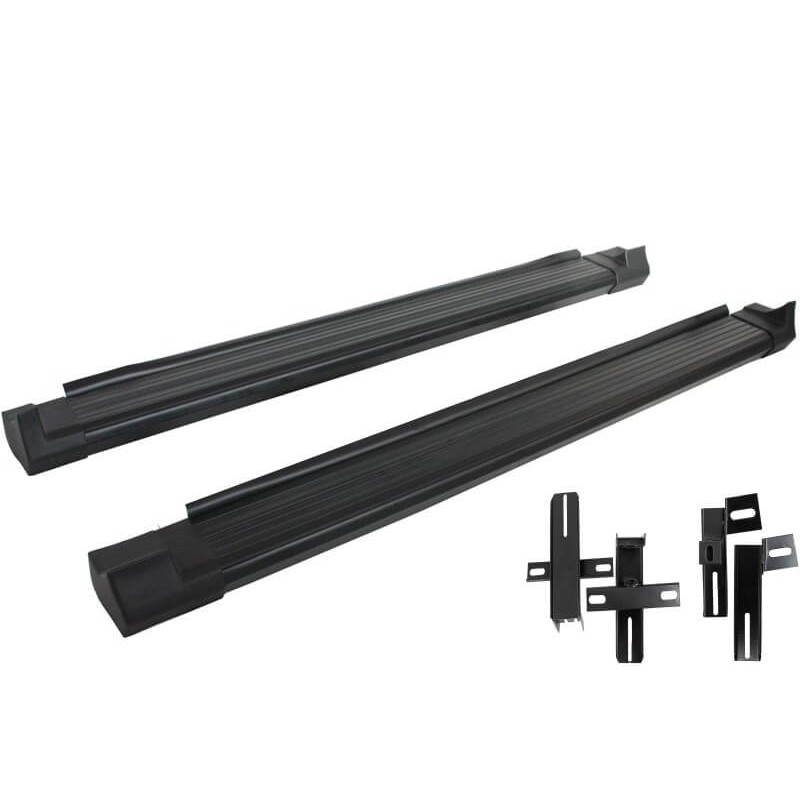 2x Marches pieds Noir Toyota RAV4 XA40 (13-18)