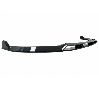 Rajout pare choc avant Audi A3 8V (avec pack S-Line) Noir Brillant (16-20)