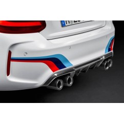 2x embouts d'échappements Carbone BMW Universel (Sortie 60mm)