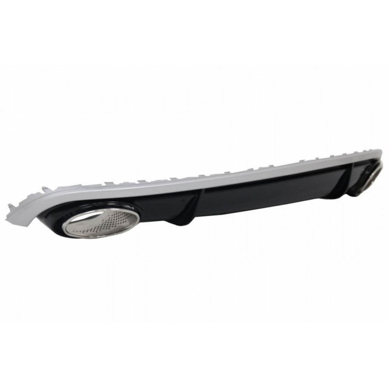 Diffuseur noir + embouts d'échappement Look RS7 Audi A7 (10-14)
