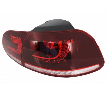 2x Feux LED adaptable sur Golf 6 VI Look GTI R Line clignotants dynamiques (08-13)