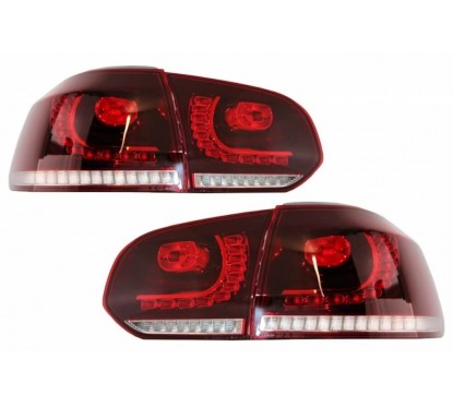2x Feux a LED Golf VI GTI R Line dynamique 08-13 clair 