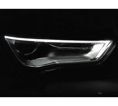 2x Phares avants LED Look Xenon Audi A3 8V (12-16)