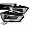 2x Phares avants LED Look Xenon Audi A3 8V (12-16)