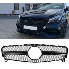 Calandre Mercedes Classe A W176 AMG Black 15-18