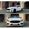 Grille de calandre Mercedes Classe CLS C257 Panamericana Look AMG 18+ NOIR ET CHROME