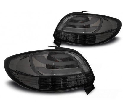 2x Feux arrières Peugeot 206 LED TUBE (98+)