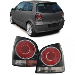 2x Feux arrières Fumés adaptables sur Volkswagen Polo 9N3 (05-09)