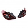 2x Feux arrières Fumés Opel Corsa D, 3 portes (06+) Look OPC