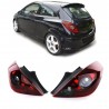 2x Feux arrières Fumés Opel Corsa D, 3 portes (06+) Look OPC
