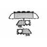 3x Grilles de pare chocs BMW série 3 F30 F31 avec Pack M (11-19)