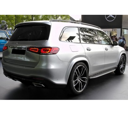 2x Marches pieds Mercedes GLS SUV X167 (20+) avec LED