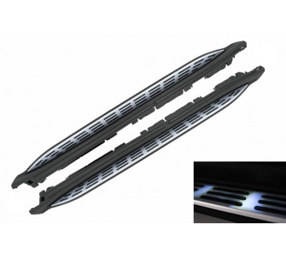 2x Marches pieds Mercedes GLS SUV X167 (20+) avec LED