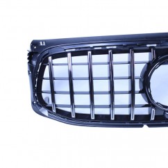 Calandre noir et chrome Mercedes Classe GLB X247 (avec Pack AMG) look Panamericana GT 19+