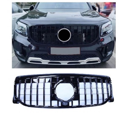 Calandre noir brillante Mercedes Classe GLB X247 look Panamericana AMG GT 19+