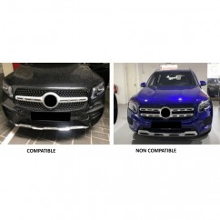 Calandre noir Brillant Mercedes Classe GLB X247 (avec Pack AMG) look Panamericana GT 19+