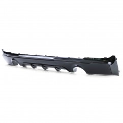 Diffuseur arriere noir brillant BMW Serie 2 F22 F23 Look M Performance 13+ (sortie 1+1)