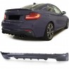 Diffuseur arrière carbone BMW Serie 2 F22 F23 Look M2 13+ (sortie 2+2)