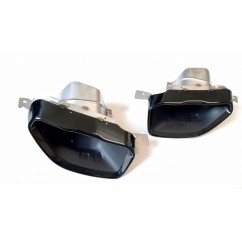 2x embouts d'échappements Noir BMW Série 3 G20 G21 Look M Performance