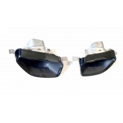 2x embouts d'échappements Noir BMW Série 3 G20 G21 Look M Performance